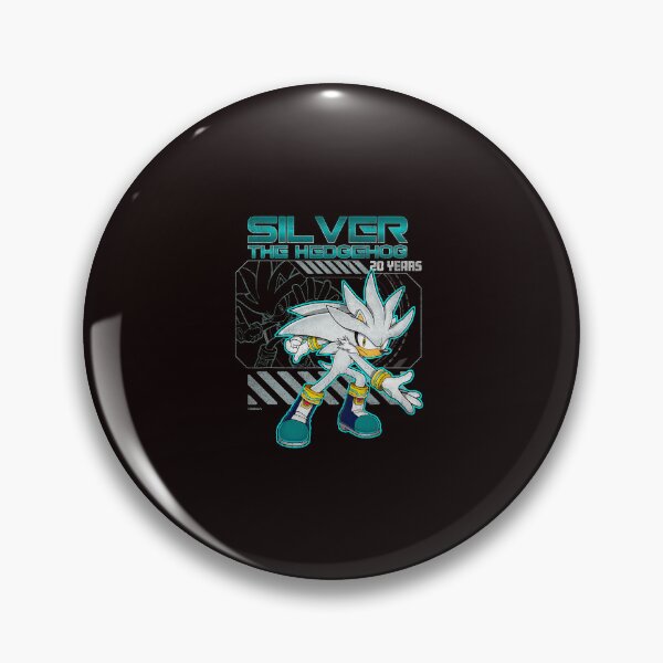 Item preview, Silver the Hedgehog 20th Anniversary Tribute designed and sold by ImeldaSparks.