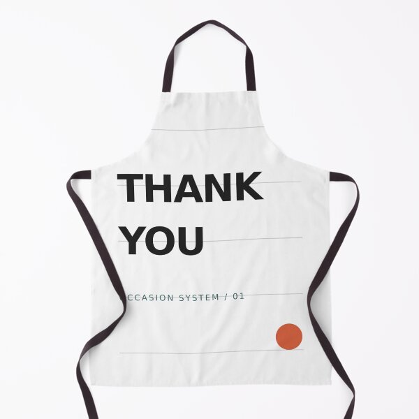 Item preview, Thank You Minimalist Typographic Design designed and sold by NiloStudio.