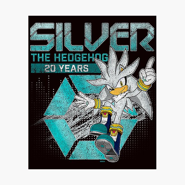 Item preview, Silver 20 Years of the Future Anniversary Vintage Distressed designed and sold by cosettacir6382.