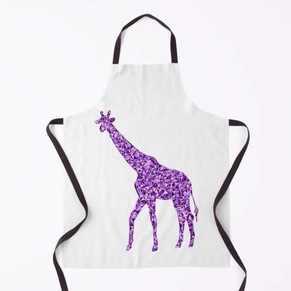 Item preview, Giraffe Purple Triangular Mosaic Silhouette Design designed and sold by DymondDesigns.