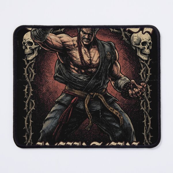 Item preview, Kazuya Mishima Tekken Gothic Video Game Streetwear Tee designed and sold by Senpaiwaves.