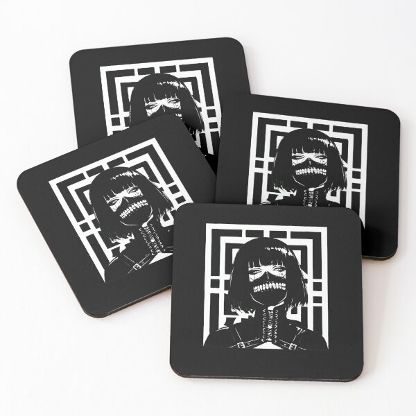 Item preview, Dark Manga Girl Black And White designed and sold by dannaguzman.