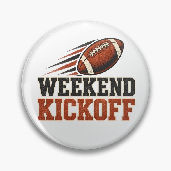 Item preview, Weekend Kickoff Football designed and sold by Doodle Souq.
