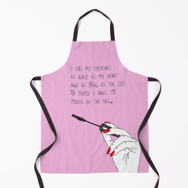 Item preview, I Like My Eyelashes As Black As My Heart And As Long As The List Of People I Want To Punch In The Face. designed and sold by mensijazavcevic.