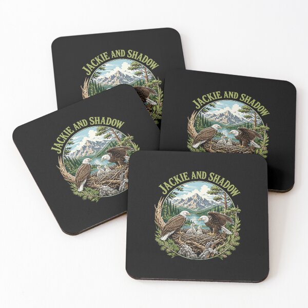 Item preview, Jackie and Shadow Bald Eagle Family Nature designed and sold by nryum.