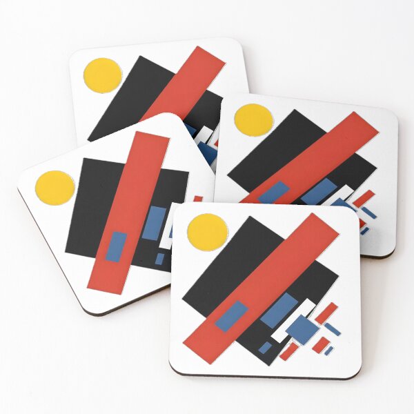 Item preview, Suprematist Geometric Composition - Abstract Modernist Art designed and sold by GreatPeopleMind.