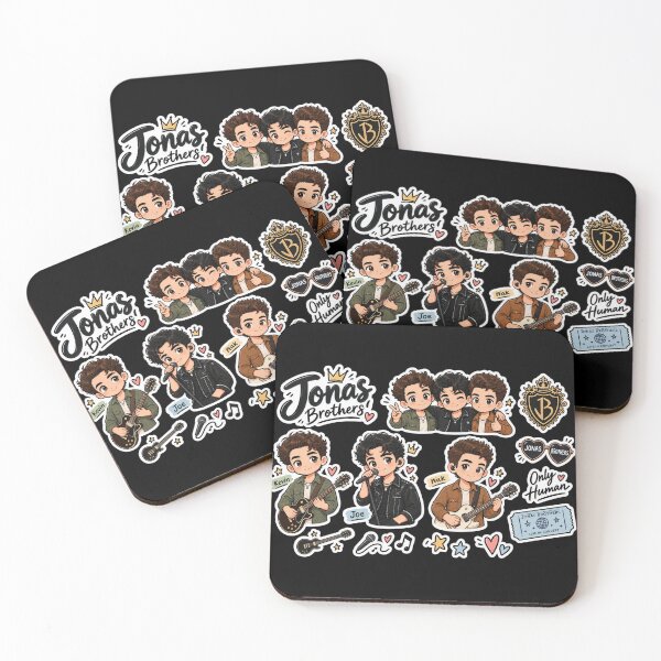Item preview, Cute Jonas Brothers Chibi Sticker Pack 2 designed and sold by NutSkyArt.