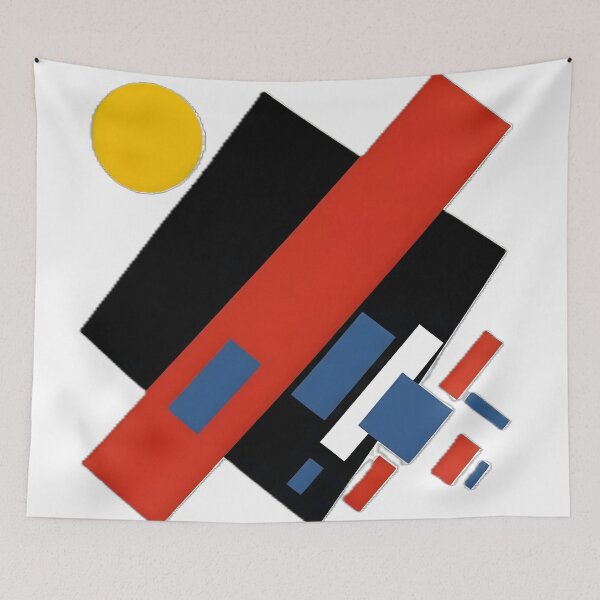 Item preview, Suprematist Geometric Composition - Abstract Modernist Art designed and sold by GreatPeopleMind.
