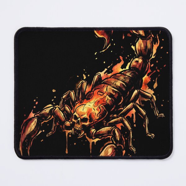 Item preview, Scorpion Mortal Kombat Ink Gaming Graphic Tee designed and sold by Senpaiwaves.