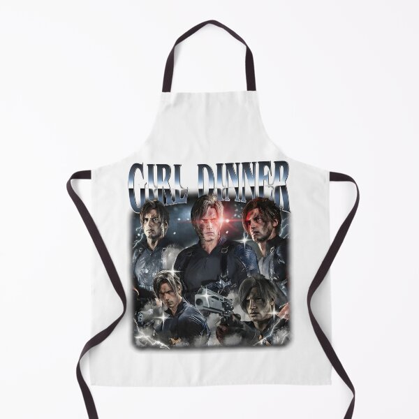 Item preview, Leon Kennedy Girl Dinner Resident Evil Vintage designed and sold by JunoLoyder84.