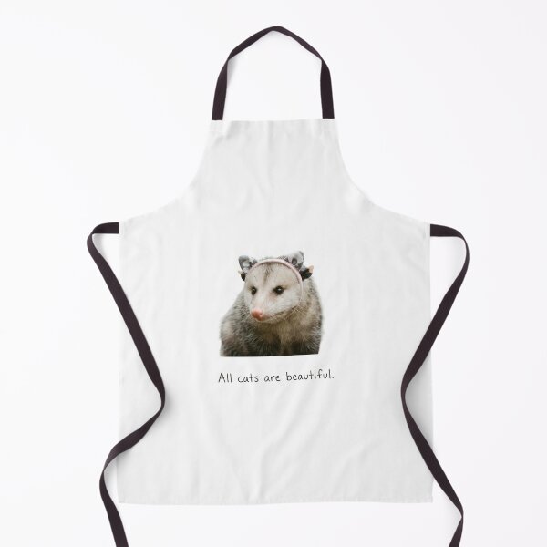 Item preview, All cats are beautiful Opossum funny sarcastic sarcasm cat kitten kitty parody christmas birthday designed and sold by CheeseBlueprint.