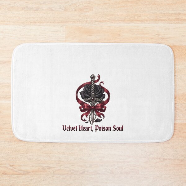 Item preview, Velvet Heart Poison Soul Dark Romance Dagger & Rose designed and sold by OH-MY-GOTH.