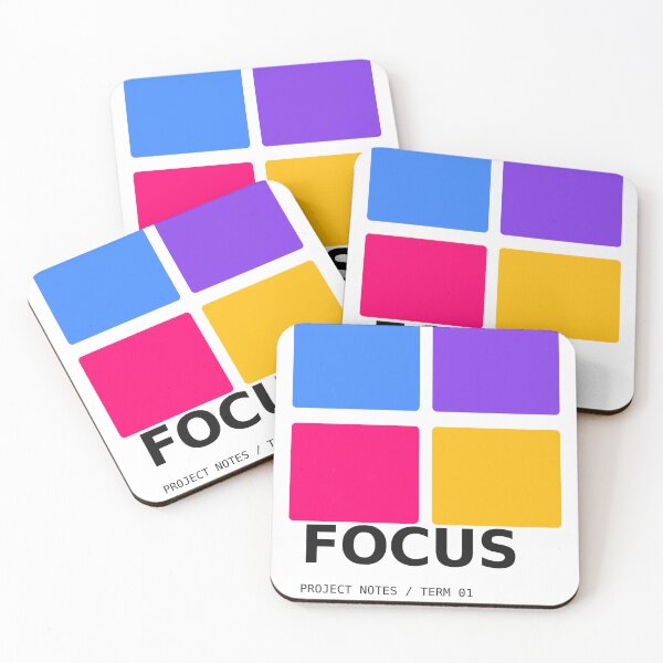 Item preview, Focus Modern Abstract Geometric Poster designed and sold by NiloStudio.