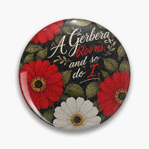 Item preview, - Gerbera Blooms Floral Mosaic – Pillow -  designed and sold by TOLDWAYTSHIRT.