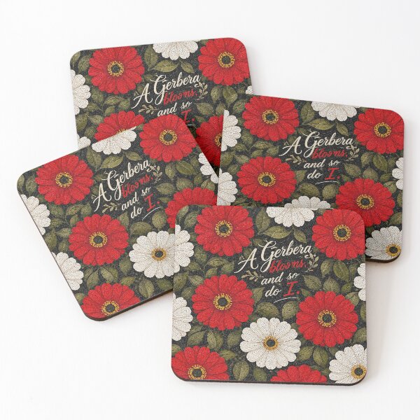 Item preview, - Gerbera Blooms Floral Mosaic – Pillow -  designed and sold by TOLDWAYTSHIRT.