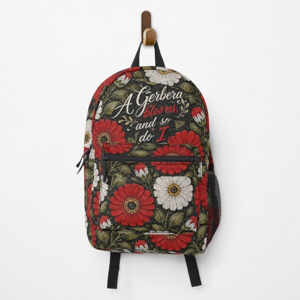 Item preview, - Gerbera Blooms Floral Mosaic – Pillow - designed and sold by TOLDWAYTSHIRT.