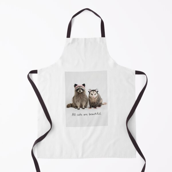 Item preview, All cats are beautiful Opossum raccoon funny sarcastic sarcasm cat kitten kitty parody christmas birthday designed and sold by CheeseBlueprint.