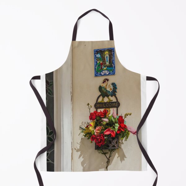 Item preview, Welcome Sign With Rooster And Colorful Floral Wall Hanging Beneath Lourdes Tile designed and sold by Nmallia.