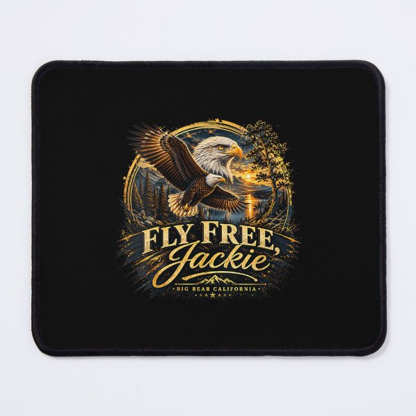 Item preview, Fly Free Jackie Big Bear Bald Eagle Memorial designed and sold by nryum.