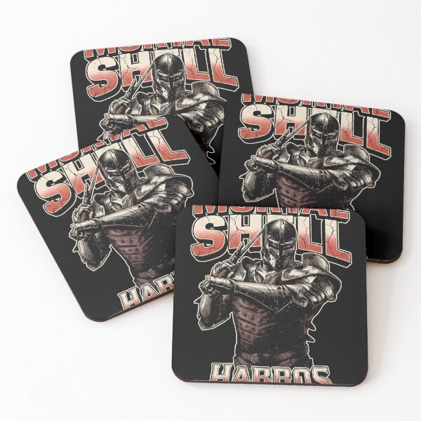 Item preview, Harros Mortal Shell Bootleg Video Game Streetwear Tee designed and sold by Senpaiwaves.