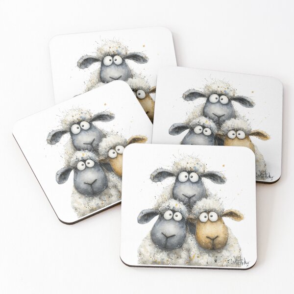 Item preview, Gorgeous Sheep ' Cotton, Marshmallow and Fleece’ BY SHiRLeY MacARTHuR designed and sold by Shirley MacArthur Art.