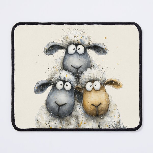Item preview, Gorgeous Sheep ' Cotton, Marshmallow and Fleece’ BY SHiRLeY MacARTHuR designed and sold by Shirley MacArthur Art.