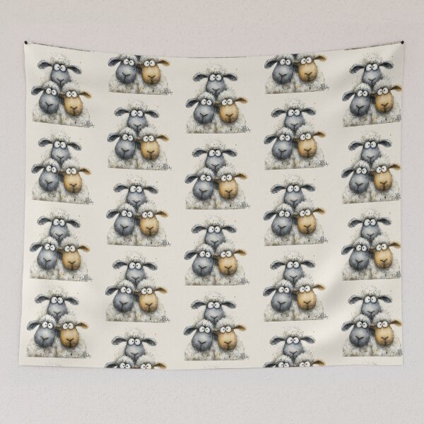 Item preview, Gorgeous Sheep ' Cotton, Marshmallow and Fleece’ BY SHiRLeY MacARTHuR designed and sold by Shirley MacArthur Art.