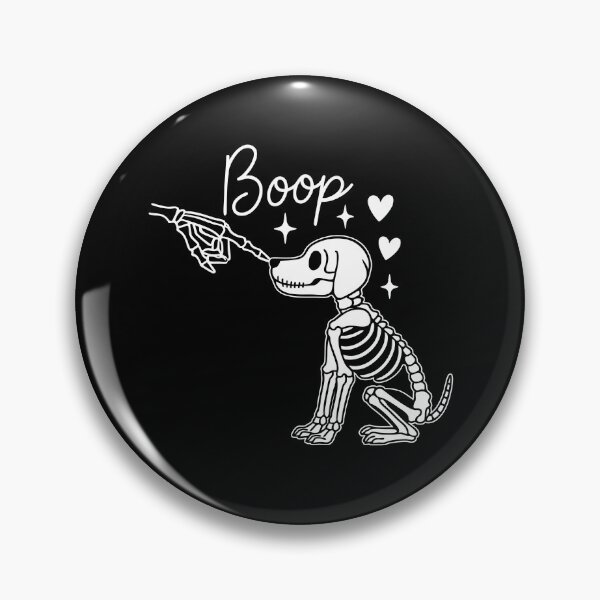 Item preview, Funny Boop Halloween Dog Skeleton designed and sold by milomatchart.