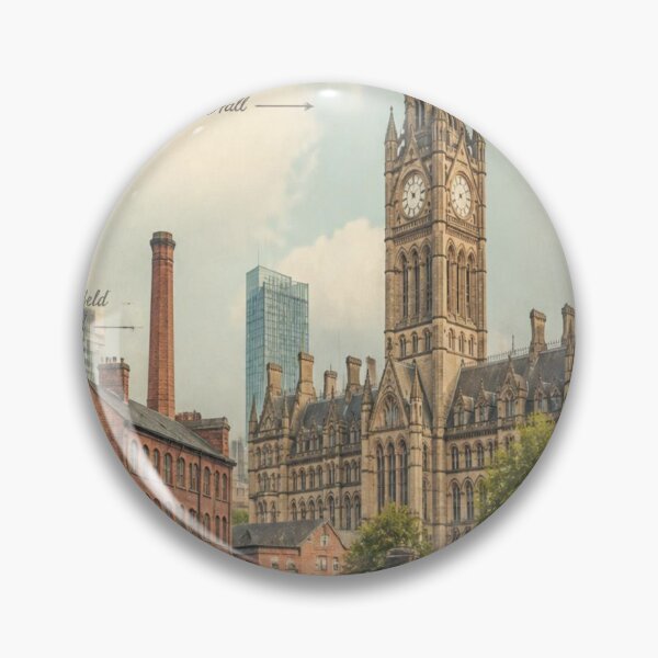 Item preview, Manchester designed and sold by VectorVibeTwo.