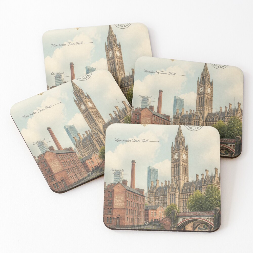 Item preview, Coasters (Set of 4) designed and sold by VectorVibeTwo.