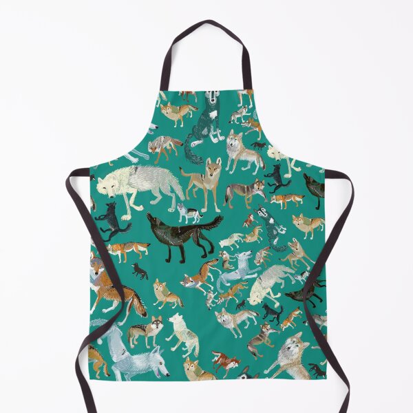 Item preview, Wolves of the World (Green pattern) designed and sold by belettelepink.