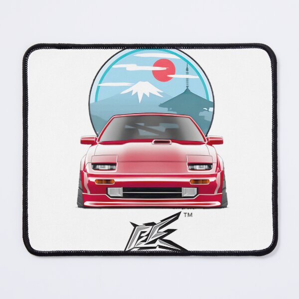 Item preview, Red Nissan Zx Low Stance Jdm Sports Car Art LIMITED EDITION designed and sold by Hamoumi.