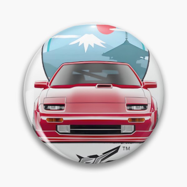 Item preview, Red Nissan Zx Low Stance Jdm Sports Car Art LIMITED EDITION designed and sold by Hamoumi.