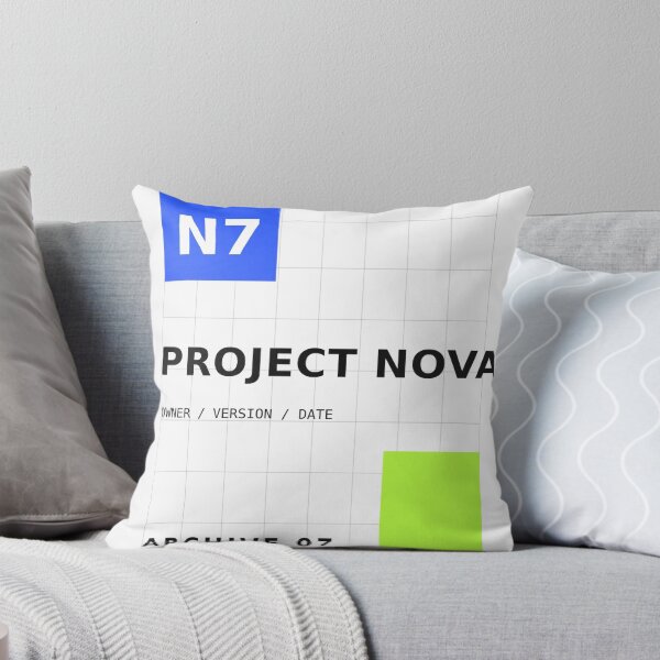 Item preview, Project Nova Modern Technical Grid Poster designed and sold by NiloStudio.