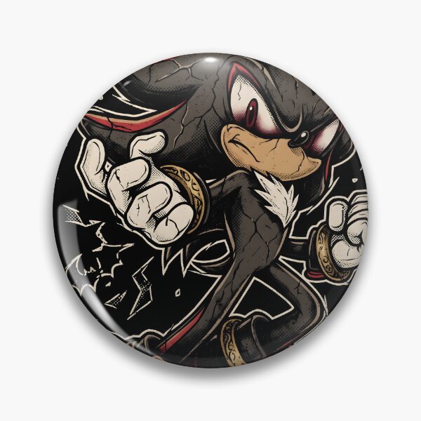 Item preview, Shadow The Hedgehog Sonic the Hedgehog Gothic Anime Gaming Shirt designed and sold by Senpaiwaves.