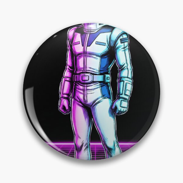 Item preview, Amuro Ray Gundam Synthwave Video Game Streetwear Tee designed and sold by Senpaiwaves.