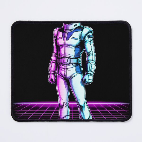Item preview, Amuro Ray Gundam Synthwave Video Game Streetwear Tee designed and sold by Senpaiwaves.