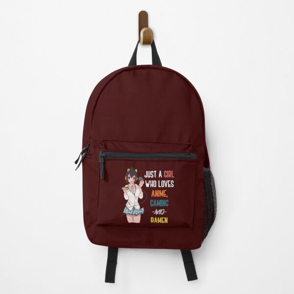 Item preview, Just A Girl Who Loves Anime Gaming And Ramen designed and sold by DudleyTimothy.