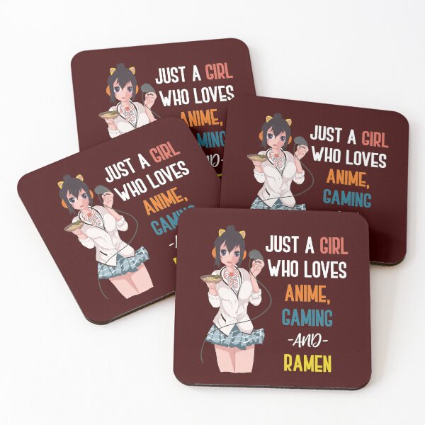Item preview, Una chica a la que le encantan los videojuegos de anime y el ramen. designed and sold by DudleyTimothy.