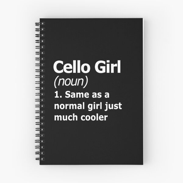 Item preview, Funny Cello Girl Definition Design designed and sold by OfTheNorthCo.