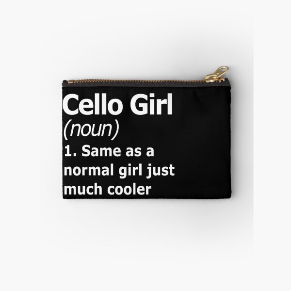 Item preview, Funny Cello Girl Definition Design designed and sold by OfTheNorthCo.