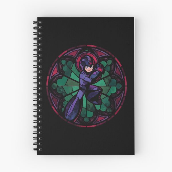 Item preview, Mega Man Charging His Buster Mega Man Stained Glass Gaming Graphic Tee designed and sold by Senpaiwaves.