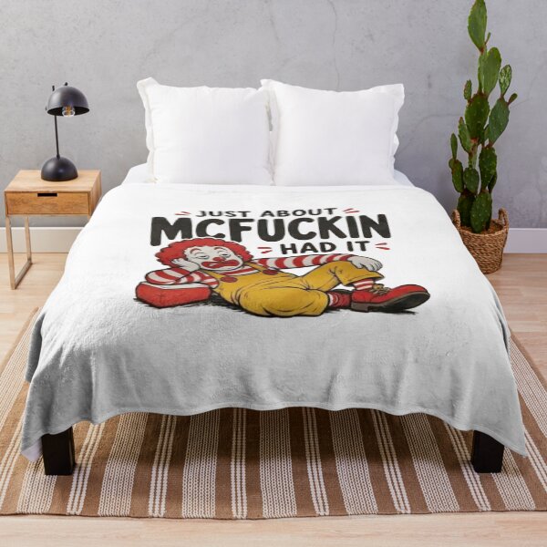 Item preview, Just About McFuckin Had It Funny Tired Clown Sarcastic Burnout Humor designed and sold by roartusa.