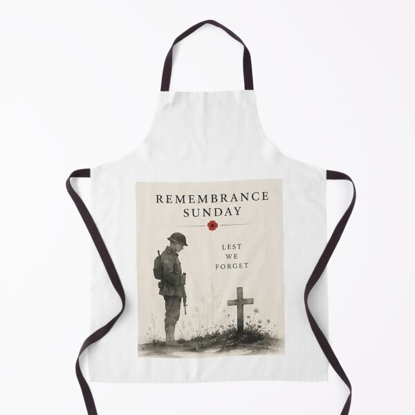 Item preview, Remembrance Sunday Soldier and Cross – Lest We Forget designed and sold by TeikunShop.