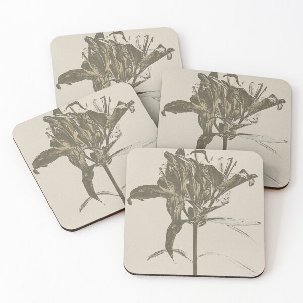 Item preview, Wilted Lily Vintage Botanical Art designed and sold by photossmirnov.