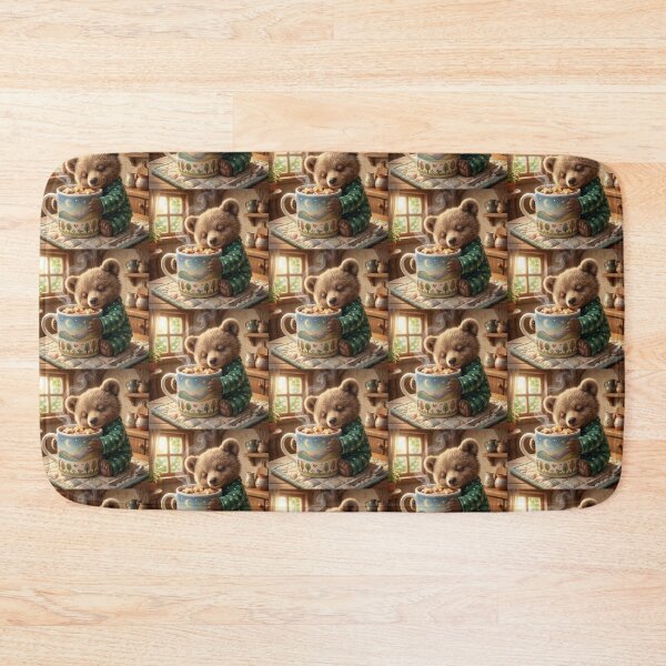 Item preview, Teddy bear hugs hot chocolate. designed and sold by JoyNest = "The nest of joy".