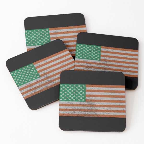 Item preview, Irish American Flag Faded designed and sold by Claudia-soli.