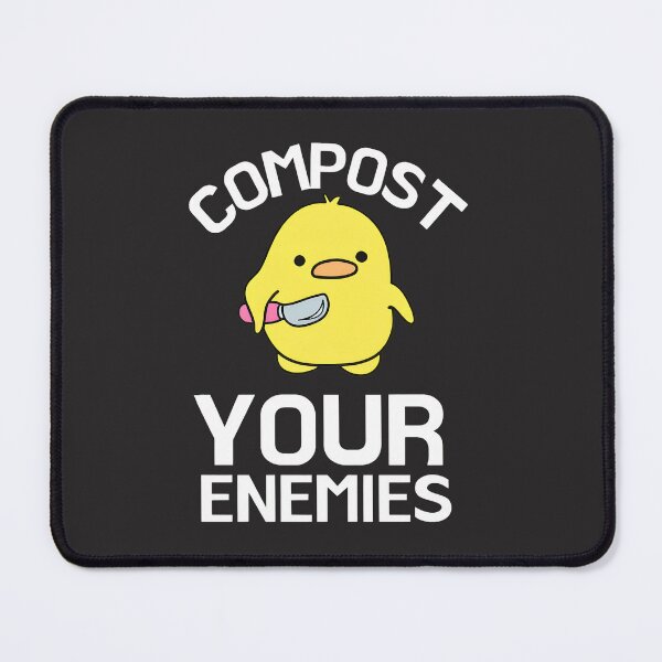 Item preview, Compost Your Enemies Cute Chick Knife Funny designed and sold by flankaocau.