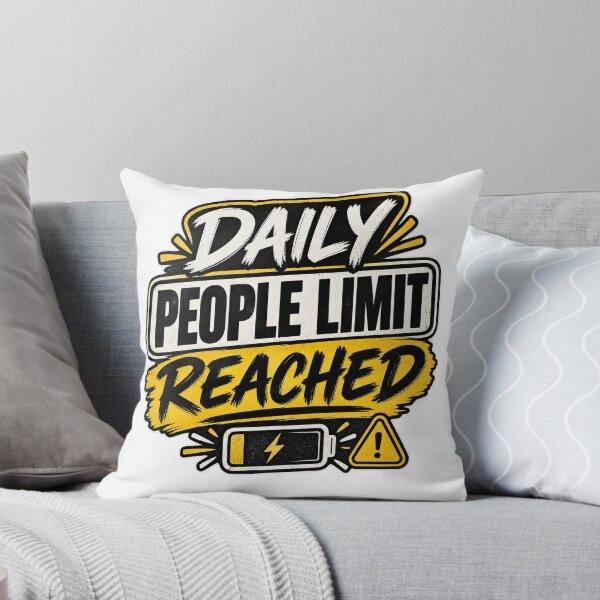Item preview, Daily People Limit Reached designed and sold by Fares Zeineh.