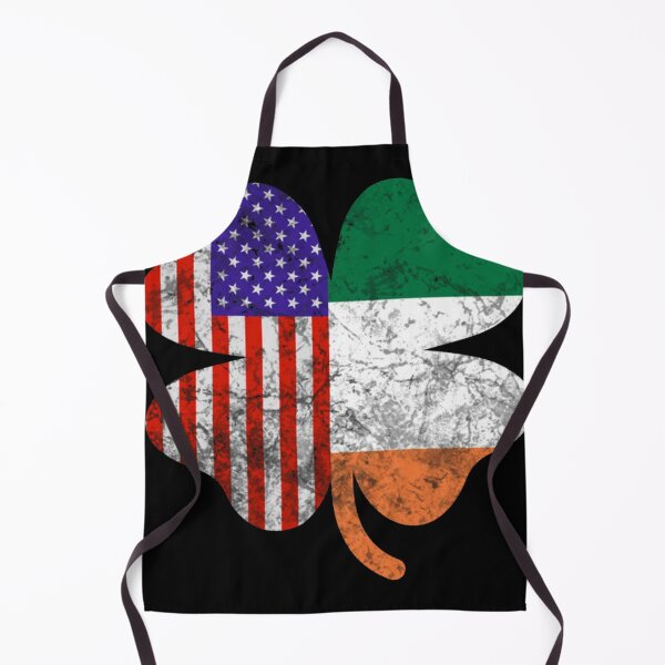 Item preview, Irish American Flag Shamrock designed and sold by Claudia-soli.